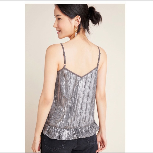 Anthropologie Amelie Beaded Cami - Picture 2 of 11